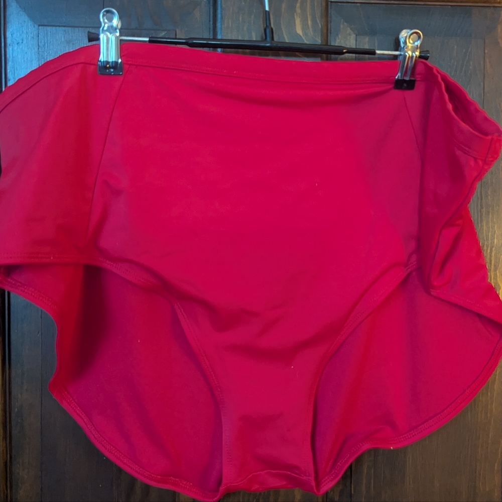 High waisted bikini bottom